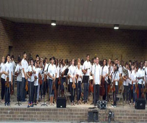 Steelmen Strings at the Bicentennial Park Concert