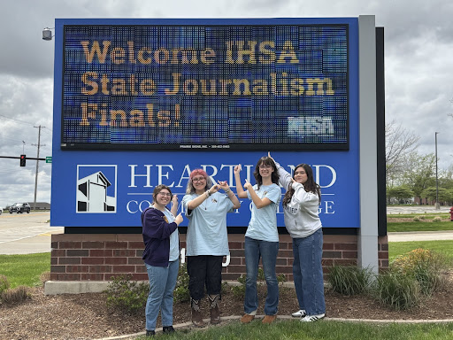 Joliet Central Journalism Team Placing In State